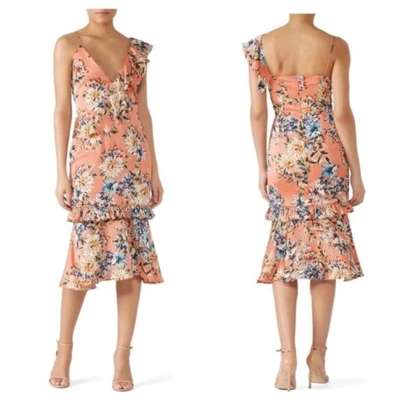 Vone Dresses & Skirts - VONE Yuli Floral Printed Dress Size 4